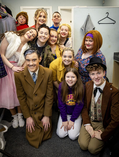 Cast members in David Hennessy Stage School, production of Charlie and the Chocolate Factory, at Garter Lane. Photo: Joe Evans Cast members in David Hennessy Stage School, production of Charlie and the Chocolate Factory, at Garter Lane. Photo: Joe Evans