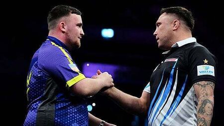 Ton average not enough for Luke Littler as Gerwyn Price claims title in Wigan
