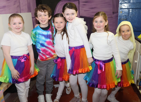  junior Musical Society members, in Portlaw Musicial Society , production of Jack and the Beanstalk, at Premier Hall, Portlaw. Photo: Joe Evans