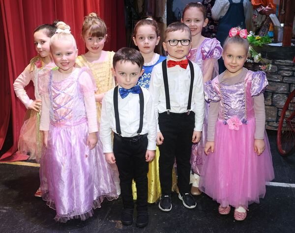  junior Musical Society members, in Portlaw Musicial Society , production of Jack and the Beanstalk, at Premier Hall, Portlaw. Photo: Joe Evans