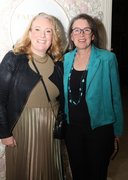 Audrey Larkin and Georgi McGeary, at the Afternoon Tea, at Faithlegg House Hotel hosted by Dunmore East RNLI. Photo: Joe Evans Audrey Larkin and Georgi McGeary, at the Afternoon Tea, at Faithlegg House Hotel hosted by Dunmore East RNLI. Photo: Joe Evans