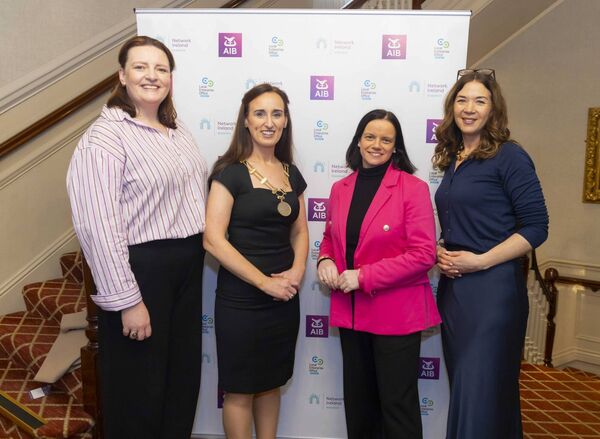 Pictured at Network Ireland Waterford Branch "Marketing & Media event at the Granville hotel. Pictured are Claire Mooney Network Ireland Waterford Vice President, Ann Marie Shannon Network Ireland Waterford President , Gabrielle Cummins, CEO & Programme Director, Beat 102-103 and Margaret Julian, Events Officer Network Ireland Waterford Branch. Photograph: Patrick Browne Pictured at Network Ireland Waterford Branch "Marketing & Media event at the Granville hotel. Pictured are Claire Mooney Network Ireland Waterford Vice President, Ann Marie Shannon Network Ireland Waterford President , Gabrielle Cummins, CEO & Programme Director, Beat 102-103 and Margaret Julian, Events Officer Network Ireland Waterford Branch. Photograph: Patrick Browne