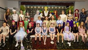 WATCH: Ballyduff Drama Group in Waterford rehearsing for  'Shrek Saves Far Far Away' 