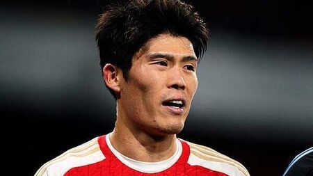 Arsenal defender Takehiro Tomiyasu out for rest of season after knee surgery