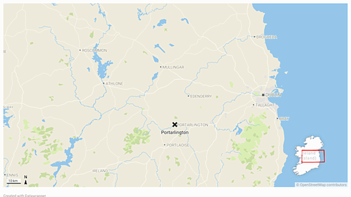 Two men seriously injured following fire at apartment block in Co Laois