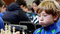 Chess competition in Mount Sion Primary School Hall in Waterford