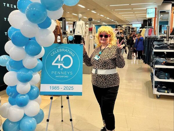 Helen Sprice, Penney's Waterford longest serving member