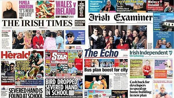 What the papers say: Saturday's front pages