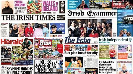 What the papers say: Saturday's front pages