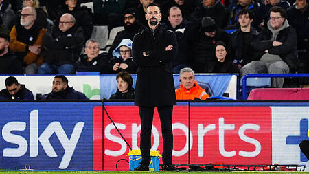 Ruud van Nistelrooy says Leicester face ‘huge mountain’ to avoid relegation