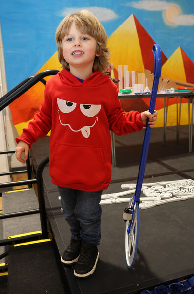  luca, at the Glor na Mara, Junior Infants open evening. Photo: Joe Evans
