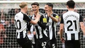Newcastle resist Nottingham Forest fightback to triumph in seven-goal thriller