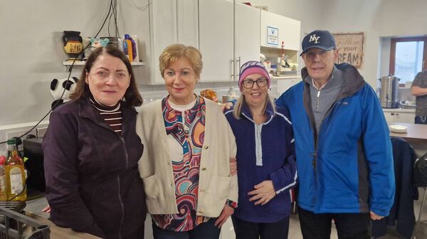Volunteers: Pauline, Ann, Jackie and Andy