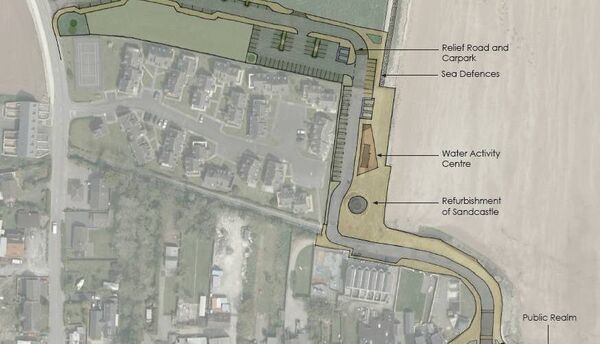 Map for project plan in Ardmore Map for project plan in Ardmore