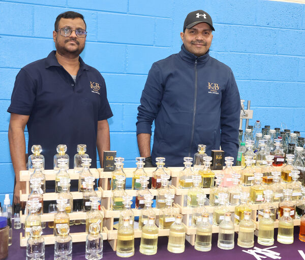  K&amp;B Perfume at the Asian Bazaar.