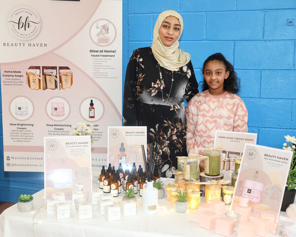  Beauty Haven at the Asian Bazaar, which was held at the Butler Community Centre.