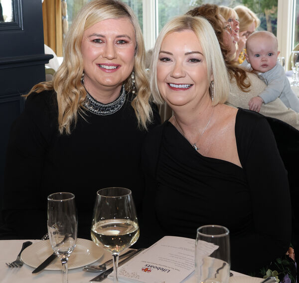  Lisa Walsh and Louise Fahey at the Afternoon Tea at Faithlegg House Hotel.