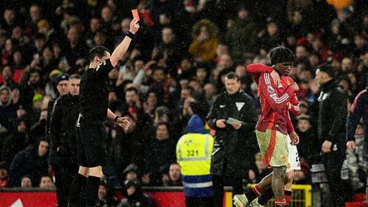 Ruben Amorim defends Patrick Dorgu after error and red card against Ipswich