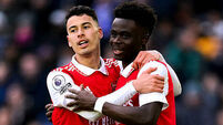 Mikel Arteta wants good news on returns of Bukayo Saka and Gabriel Martinelli