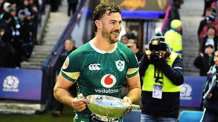 Caelan Doris is ‘in with a shout’ of returning from injury against France