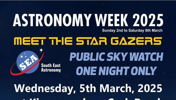 Everyone is welcome to attend the star gaze on Kingsmeadow. 