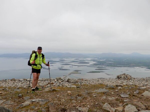 Aidan on Croagh Patrick (764m), Co. Mayo on May 7, 2024