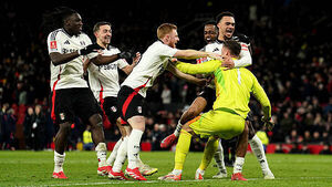 Fulham knock champions Man United out of FA Cup