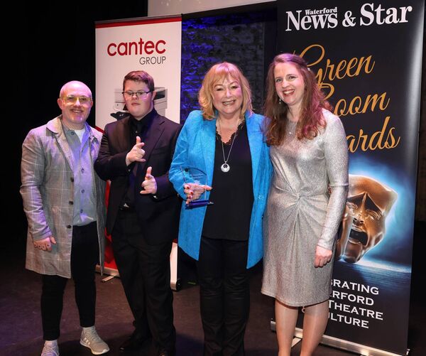 Up Down Boy scooped Best Male Performance, Best Female, Best Director and Best Amateur Drama - pictured are Sean Upton, Brenda Giles and David Hennessy. Up Down Boy scooped Best Male Performance, Best Female, Best Director and Best Amateur Drama - pictured are Sean Upton, Brenda Giles and David Hennessy.