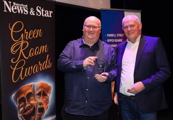 Michael Grant presented the Best Musical Director award to Wayne Brown, Evita. Michael Grant presented the Best Musical Director award to Wayne Brown, Evita.