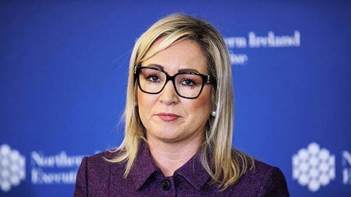 Michelle O'Neill ‘incredulous’ at plan to make missiles for Ukraine in Belfast