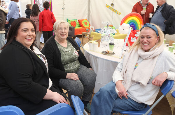  Doireann Nix, Marion Murphy and Vickey Butler, at First Steps Creche &amp; Pre-School which celebrates its 25th Birthday. Photo: Joe Evans