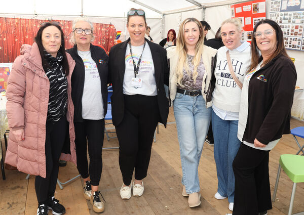 Jackie, Julie, Lisa, Geraldine, Rachel and Hazel, at First Steps Creche &amp; Pre-School which celebrates its 25th Birthday. Photo: Joe Evans