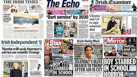 What the papers say: Wednesday's front pages