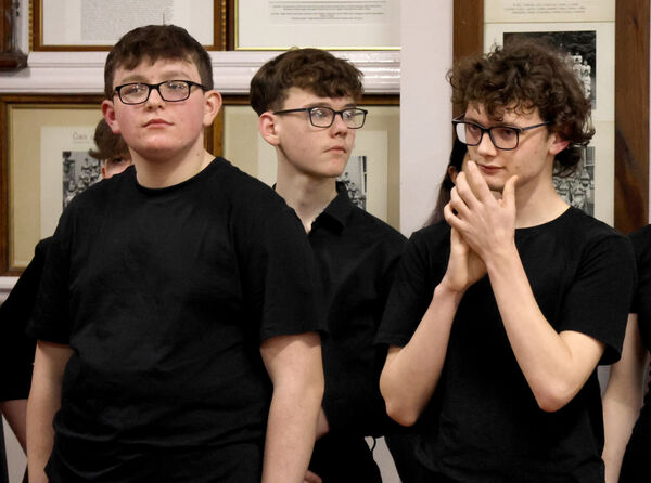  In rehearsals for De La Salle College's production of Little Shop of Horrors.