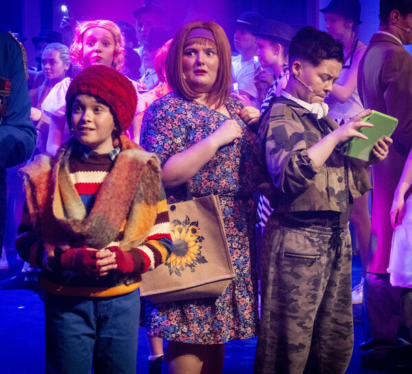 A scene from David Hennessy Stage School's production of Charlie and the Chocolate Factory.