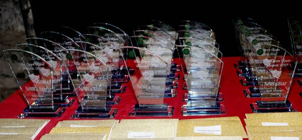 The coveted Waterford News &amp; Star Green Room Awards. Photo: Joe Evans