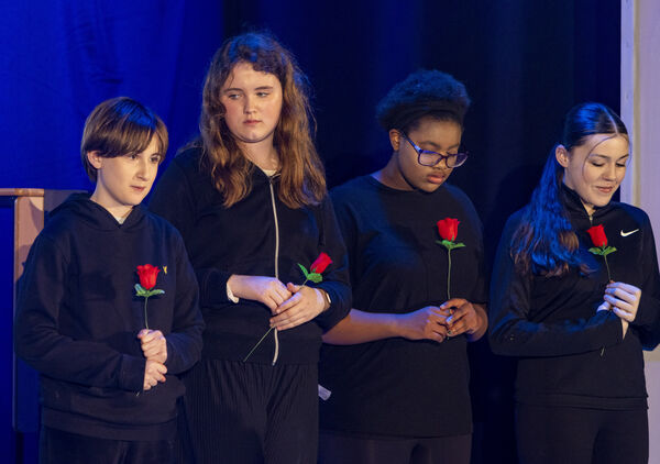 Ardscoil Na Mara Drama Club, production of OZ. Photo: Joe Evans Ardscoil Na Mara Drama Club, production of OZ. Photo: Joe Evans