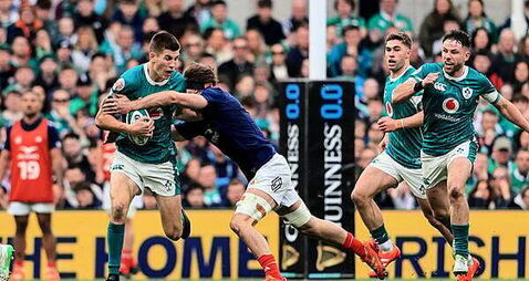 Saturday sport: Ireland come up short against France in Six Nations clash