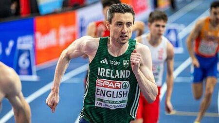 European Indoor championships: Mark English qualifies for 800m final