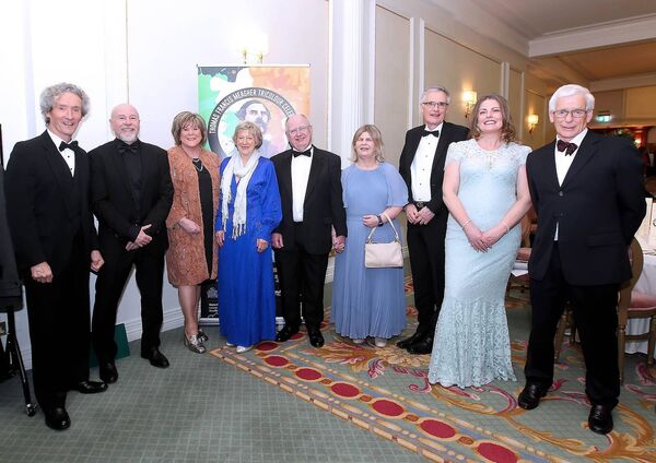 Mary Butler TD, husband Michael Butler, Barry Kennedy, Treasurer TFM committee, Ann Cusack, Vice chairperson, TFM committee, Joe and Grainne Geraghty, Dr.Eugene Broderick, Mags Durand-O'Connor and Walter O'Leary.