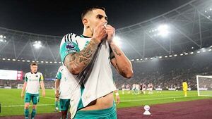 Bruno Guimaraes scores only goal as Newcastle beat West Ham to move up to sixth