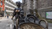 Man jailed for public offence at Molly Malone statue
