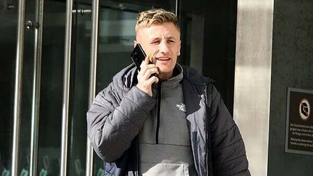 'Excited' football hooligan punched female match steward after winning goal, court hears