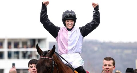 Air Of Entitlement gives de Bromhead his first win of this year's Cheltenham Festival