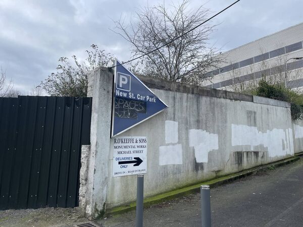 It is understood that the fire was started at the New Street Car Park building. Photo taken March 13, 2025