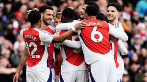 Arsenal end three-game winless run with London derby victory against Chelsea