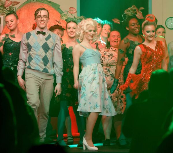 De La Salle College's production of Little Shop of Horrors. Photo: Joe Evans De La Salle College's production of Little Shop of Horrors. Photo: Joe Evans