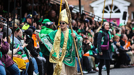 St Patrick's Day: Thousands line streets of Dublin for national parade