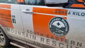 Over 20 rescue personnel attend to walker at Coumshingaun in County Waterford