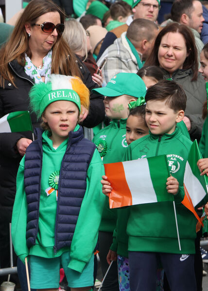  Ferrybank AC, at the St. Patrick's Day Parade. Photo: Joe Evans